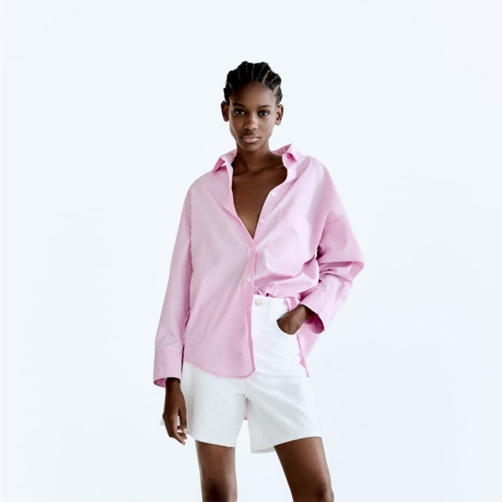 Zara Poplin Shirt Size M NWT in perfect condition